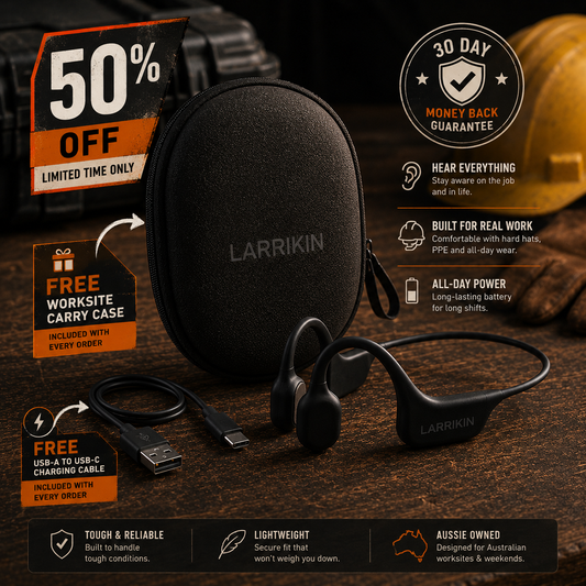 Larrikin Shift™ Open-Ear Headphones