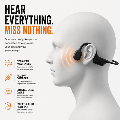 Larrikin Shift™ Open-Ear Headphones