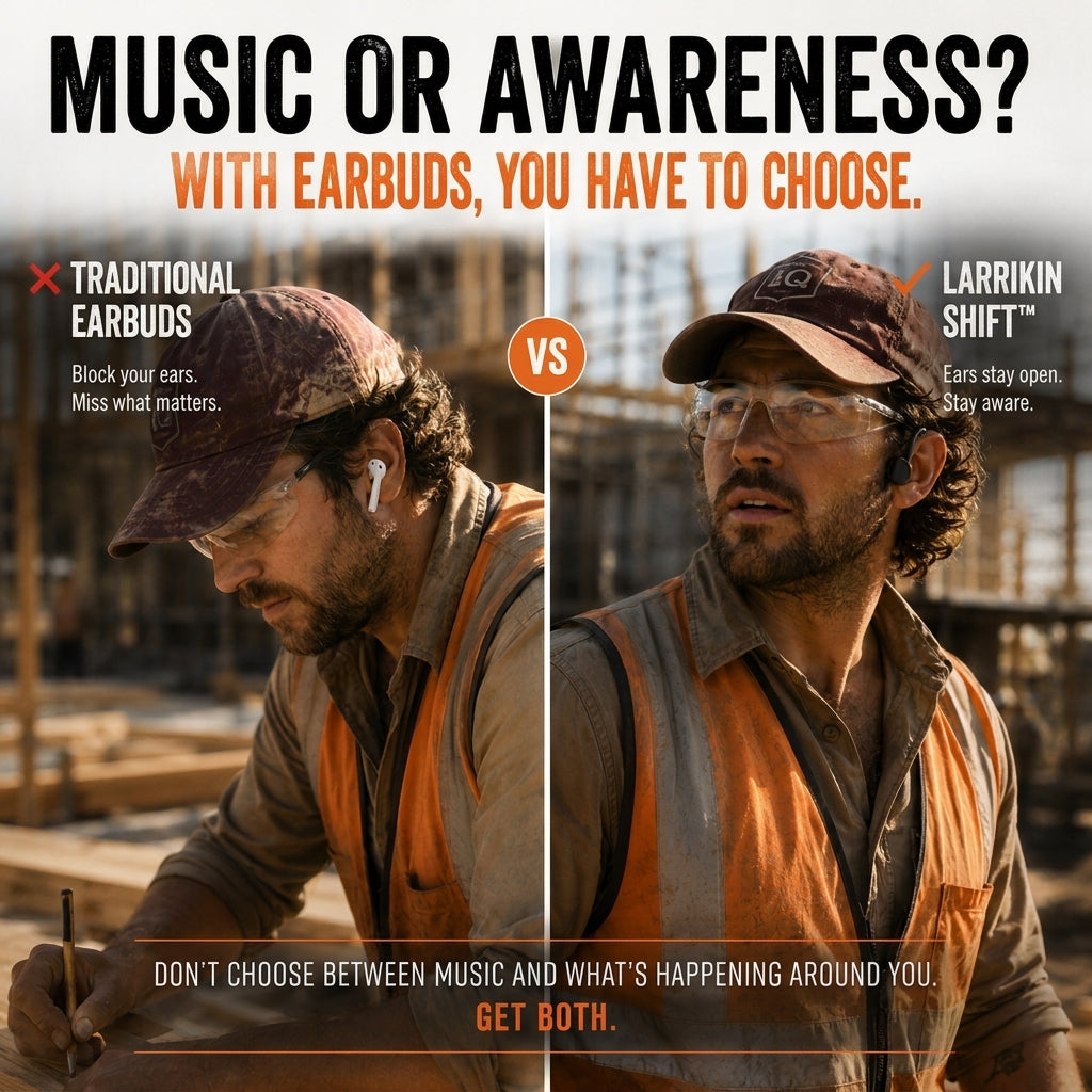 Larrikin Shift™ Open-Ear Headphones