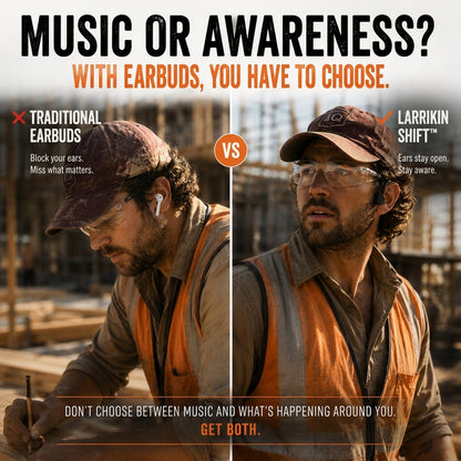 Larrikin Shift™ Open-Ear Headphones